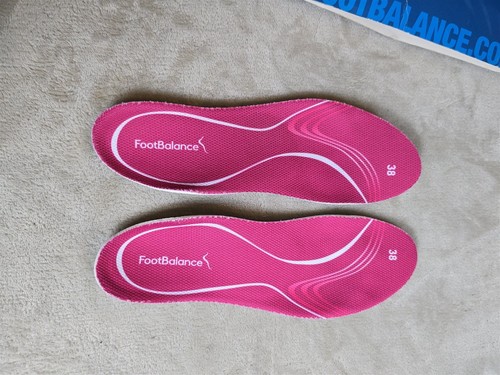 Footbalance insoles pink size - pink,