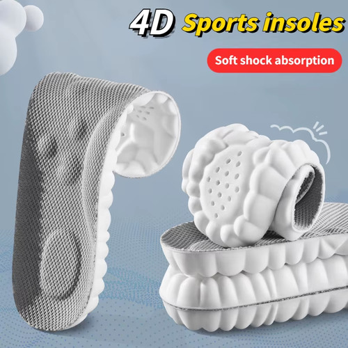 Sports massage insoles - 4d, soft